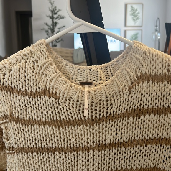 Free People Wave After Wave Top in Neutral Combo - Picture 4 of 4